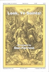 Look, Ye Saints! SATB choral sheet music cover
